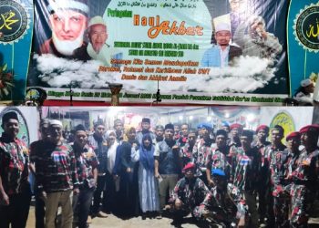 Sinergi Dengan Ponpes Khozinatul Ulum, MAC Laskar Merah Putih SB Sukseskan Haul Syakh Abdul Qodir Al-Jaelani