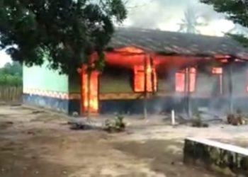 Bangunan SD Negeri 2 Fajar Bulan Terbakar, Penyebabnya Belum Jelas