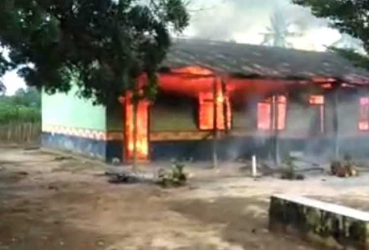 Bangunan SD Negeri 2 Fajar Bulan Terbakar, Penyebabnya Belum Jelas