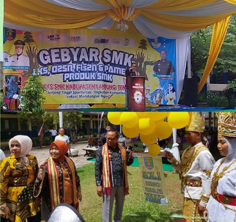 Buka LKS, O2SN dan FLS2N SMK se-Lampung Tengah, Ini Pesan Sulpakar?