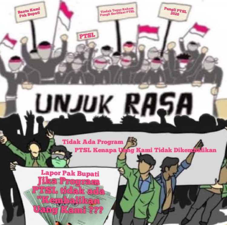 Warga Akan Gelar Aksi Unjuk Rasa Hingga Laporan Dugaan Pungli PTSL ke APH