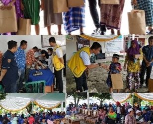 Motifator Adjie Subing Gelar Sunat Masal di Terbanggi Besar