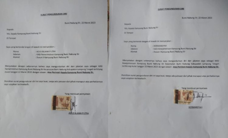 Hilangnya Laptop di Kampung Buminabung Ilir, Salah Satu Pemicu Mundurnya Perangkat Kampung