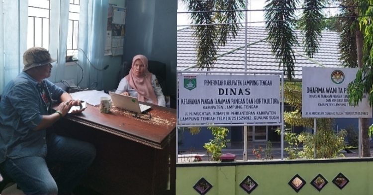 Waduhh!! Oknum KWT Berjaya Diduga Sempat Berikan Suap Ke Dinas KPTP-H Lamteng 