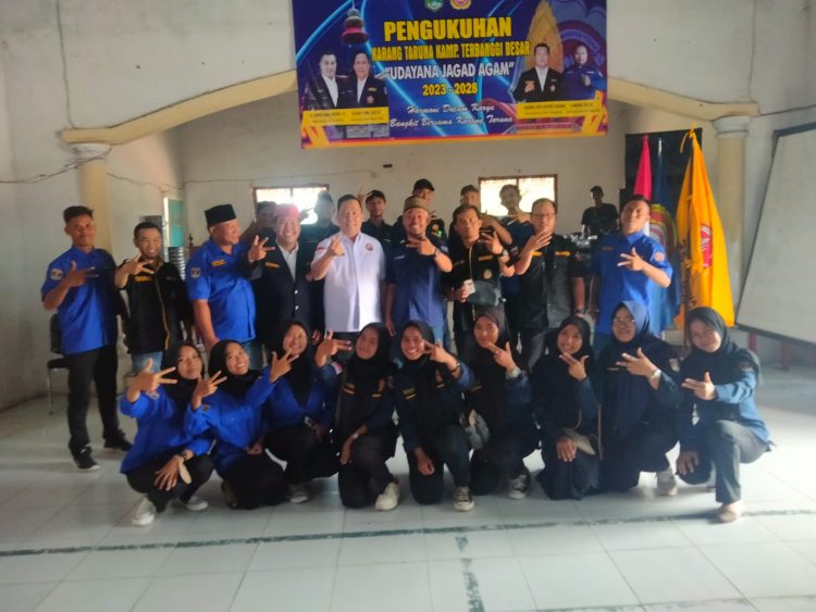 Ketua KWI-P Ajak Karang Taruna Kampung Terbanggi Besar Bersinergi Sukseskan Program Pemerintah