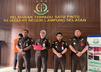 Rugikan Negara Rp.1,6 Miliar, Kejari Lamsel Tetapkan Satu Pegawai BNI Tersangka Dugaan Korupsi Pinjaman KUR