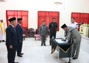 Bupati Musa Lantik 7 JPT Pratama dan 1 Pejabat Adminstrator, Ini Formasinya?