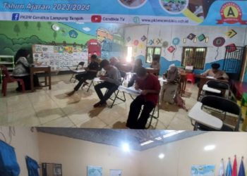 Evaluasi Pencapaian Akademik, PKBM Cendikia Lamteng Gelar Asesmen Sumatif