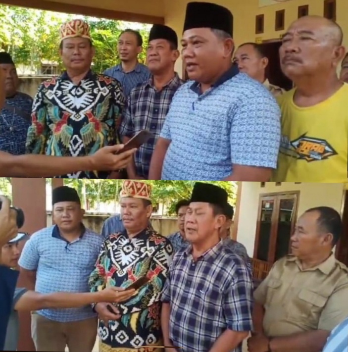 Kakam dan Tokoh Adat Tolak Aksi Demo Ormas Grib Jaya di Kampung Terbanggibesar