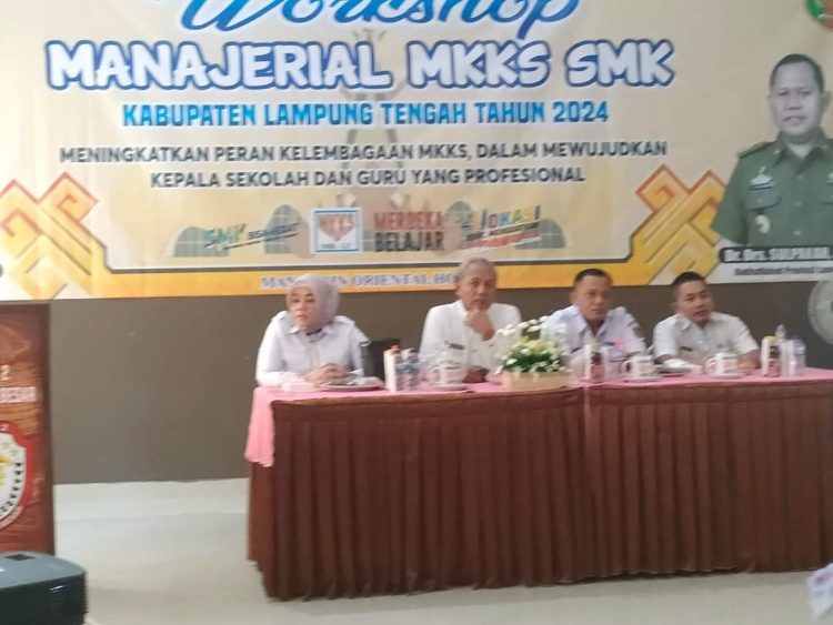 MKKS SMK Lamteng Gelar Workshop Kelembagaan 