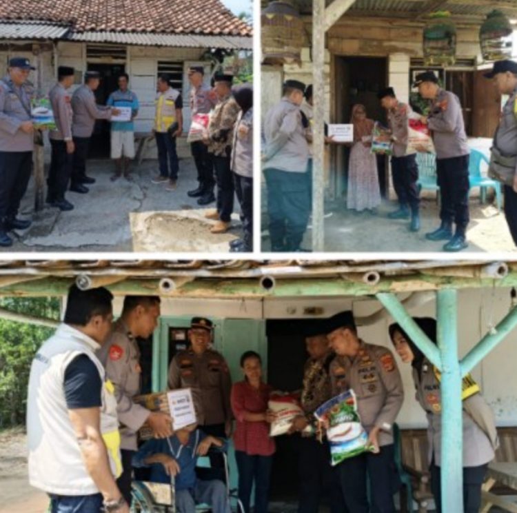 Kapolsek AKP Feriyantoni: Bantuan Sembako Sebagai Wujud Polri Peduli Masyarakat