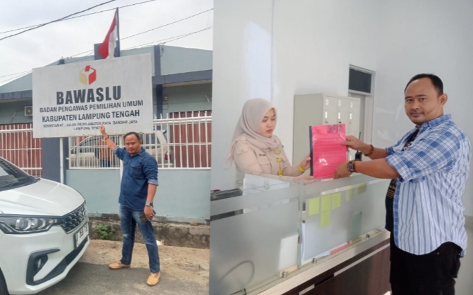 Dugaan Korupsi Anggaran Pemilu 2024, Korsek Bawaslu Dilaporkan ke Kejari Lamteng