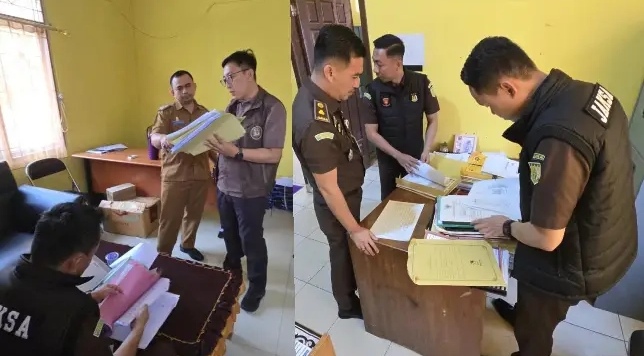 Geledah Kantor Disporapar, Kejaksaan Gunungsugih Sita 17 Dokumen Terkait Dugaan Korupsi KONI Lamteng