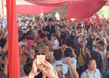 Ribuan Relawan Ardito-Koheri Hadiri Pembekalan di Kecamatan Padangratu dan Anaktuha