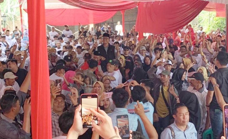 Ribuan Relawan Ardito-Koheri Hadiri Pembekalan di Kecamatan Padangratu dan Anaktuha