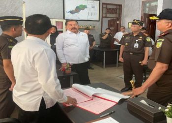 Jaksa Agung Kunjungi Kejari Lamteng, Cek Kinerja dan Hasil Rampasan Barang Bukti