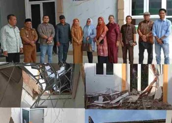 Komisi III DPRD Lamteng Sidak ke Puskesmas Kalirejo, Dedi: Bangunan Dinilai Tak Penuhi Standar Teknis dan Keselamatan 