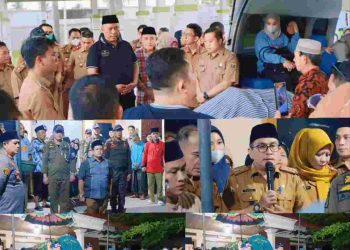 Penghormatan Terakhir, Wabup Koheri Hantarkan Jenazah Pj Sekda Lamteng