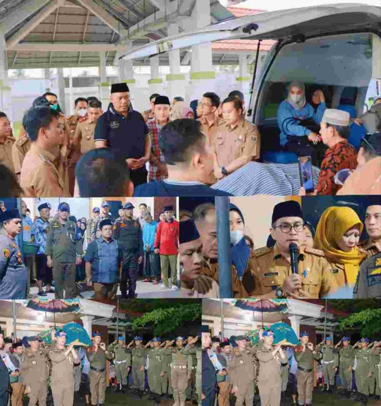 Penghormatan Terakhir, Wabup Koheri Hantarkan Jenazah Pj Sekda Lamteng