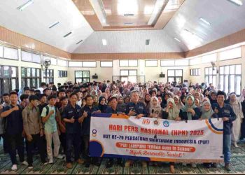 Sambut Puncak HPN, PWI Lamteng Gelar Goes to School