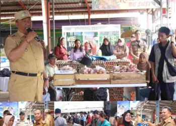 Antisipasi Lonjakan Harga di Bulan Ramadhan, Wabup Koheri Buka Pasar Murah