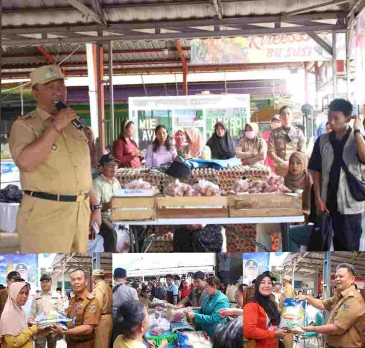 Antisipasi Lonjakan Harga di Bulan Ramadhan, Wabup Koheri Buka Pasar Murah