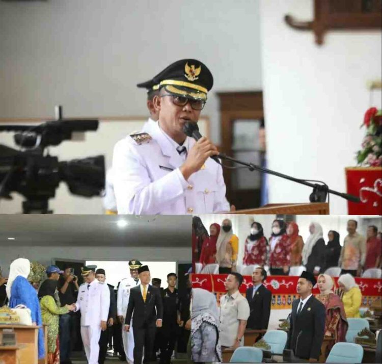 Rapat Paripurna Perdana, Bupati Ardito: Sinergitas Dalam Membangun Lamteng Sebagai Tolak Ukur Pembangunan Daerah