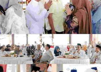 Bupati Ardito Hadiri Halalbihalal IDI Cabang Lamteng, dr. Muji Nurdiyanto Janji Berikan Pelayanan Maksimal 