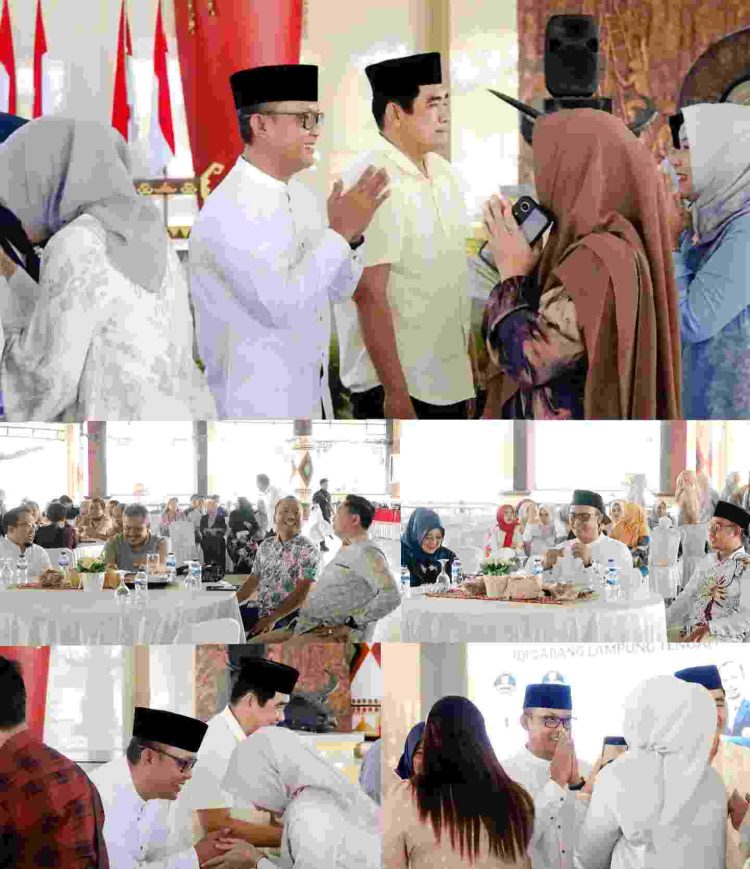 Bupati Ardito Hadiri Halalbihalal IDI Cabang Lamteng, dr. Muji Nurdiyanto Janji Berikan Pelayanan Maksimal 