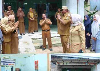 Tinjau Dinas PPPA Lamteng, Wabup Koheri Cek Kebersihan dan Kedisiplinan Pegawai