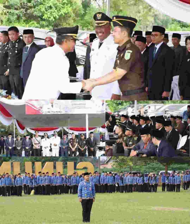 Pemkab Lamteng Gelar Upacara Hari Otda ke-29, Bupati Ardito: Bangun Hubungan Harmonis Antara Pusat dan Daerah, Songsong Indonesia Emas