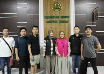 Lintas Sektoral, Kejari Lamteng Gandeng Kasi Intel Kejari Pesawaran Bekuk DPO Tipikor 