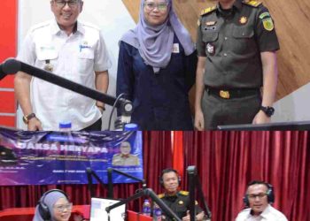 Wujudkan Desa Transparan Serta Akuntabel Melalui Program Jaksa Menyapa Bersama Dinas PMK Lamteng