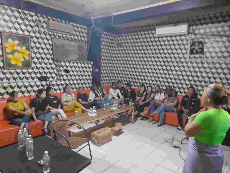 DPC GRANAT Lamteng Gelar Sosialisasi P4GN, Sasar Tempat Hiburan Malam di Bandarjaya