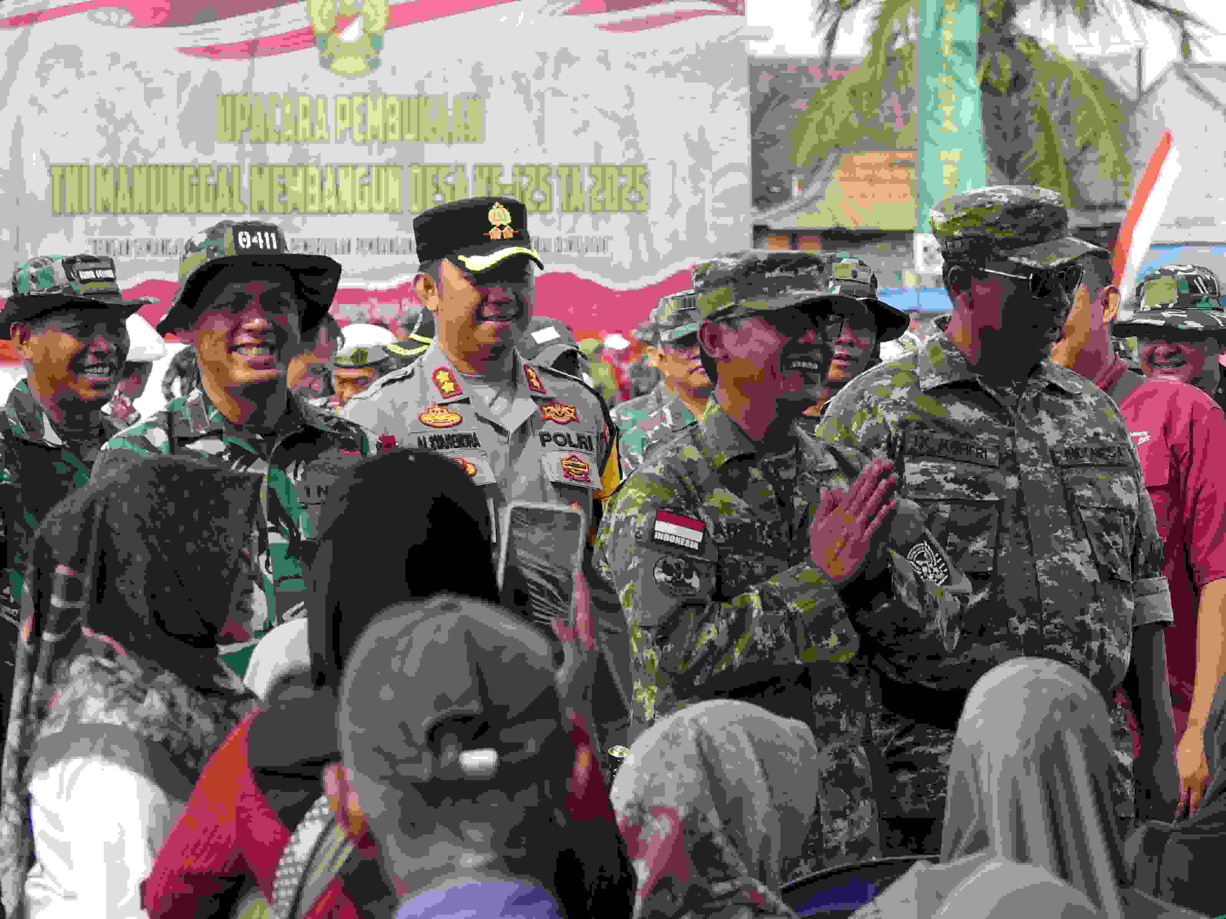 TMMD ke 125 Resmi Dibuka, Bupati Ardito: Ini Merupakan Wujud Sinergitas Pemda Lamteng dan TNI Dalam Upaya Percepatan Pembangunan 