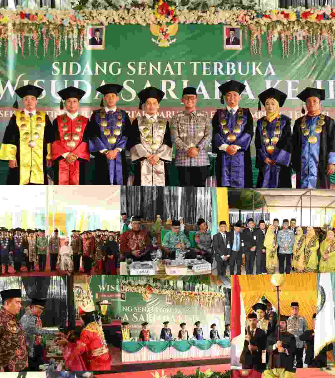 Hadiri Sidang Senat Terbuka Wisuda Sarjana STIS Darusy Syafa’ah, Bupati Ardito: Bukan Hanya Mencetak Sarjana yang Cerdas Tapi Memiliki Nilai Moral dan Spiritual 
