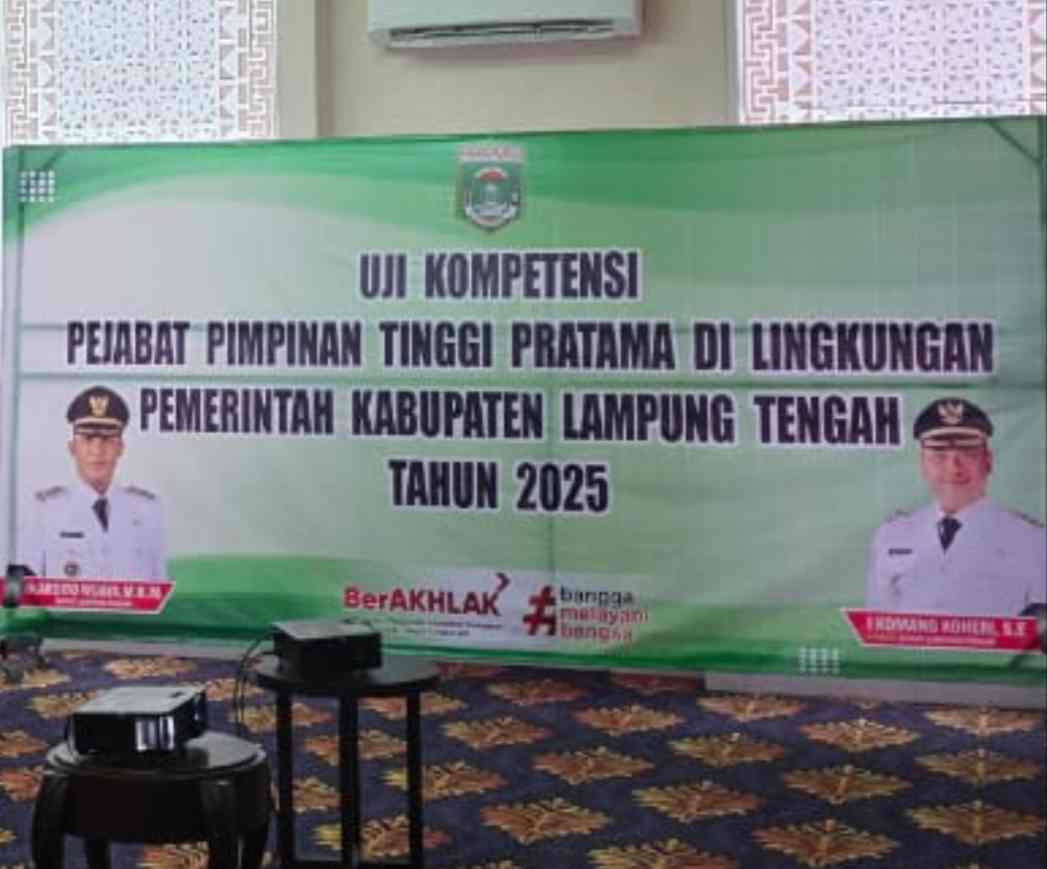 Pemkab Lamteng Gelar Uji Kompetensi PPT Pratama di Swiss-Belhotel Bandar Lampung, Diikuti 32 Kepala OPD
