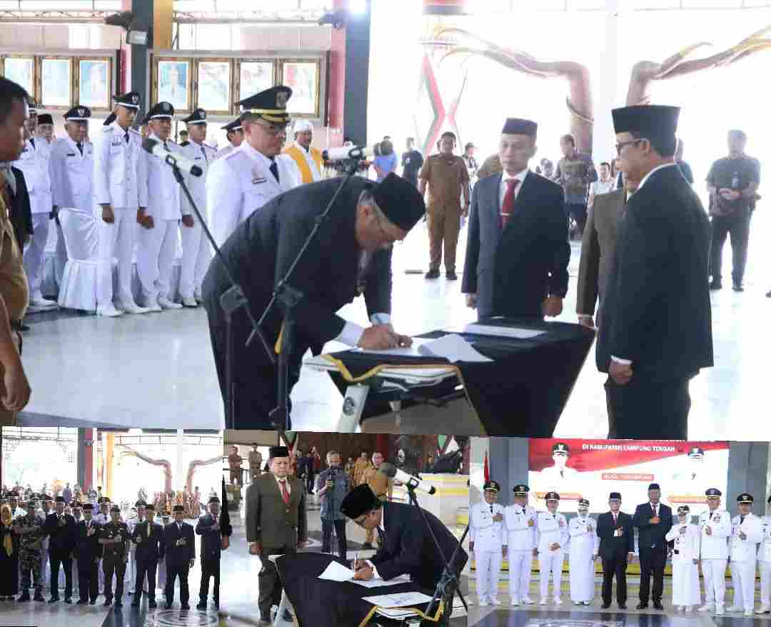 Perkuat Kinerja Pemerintahan, Bupati Ardito Lantik Pejabat Eselon II, III, IV, Satu Diimpor Dari Kota Metro Duduki Jabatan Kepala Inspektorat 