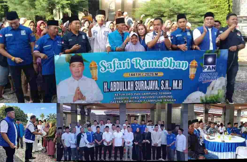 Ketua DPD PAN Lamteng Gelar Bukber dan Pembagian Sembako, Abdullah Surajaya: Hidupkan Semangat Kebersamaan dan Berbagi