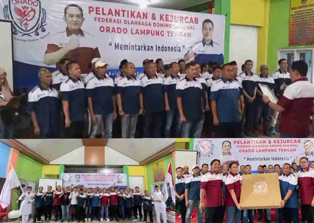 Abdullah Surajaya Jabat Ketua Orado Lamteng, Fokuskan Pembinaan Atlet dan Tingkatkan Kualitas Kompetisi Daerah