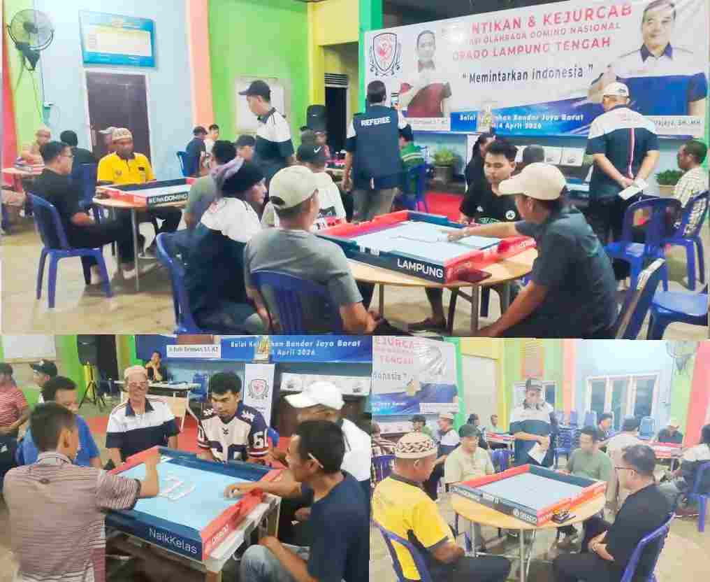 64 Tim Bertanding Dalam Kejurcab Orado di Bandar Jaya Barat, Panitia Siapkan Hadiah Menarik