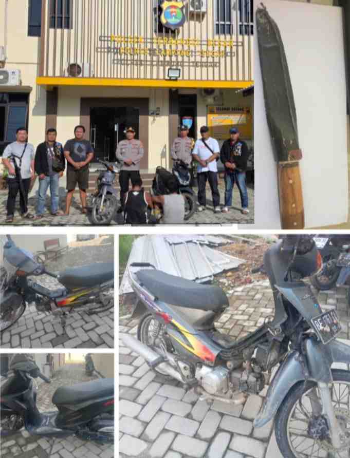 Dua Pelaku Curas yang Intai Calon Korban Siswa di Pagi Hari, Akhirnya Dibekuk Tim Tekab Polsek Terbanggibesar 