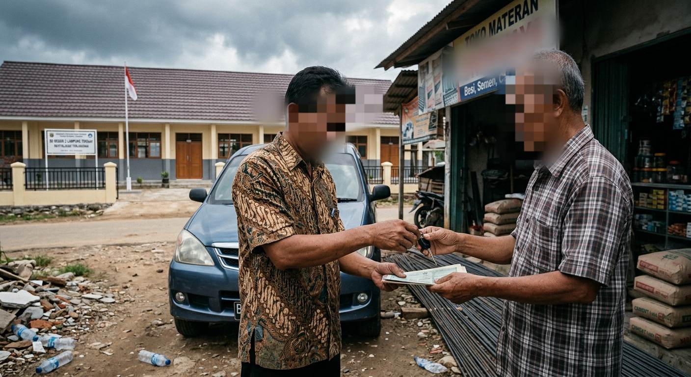 Miris! Imbas Dugaan Pungli Dinas Pendidikan, Mitra Proyek Revitalisasi Sekolah di Lampung Tengah Rela Jaminkan Mobil