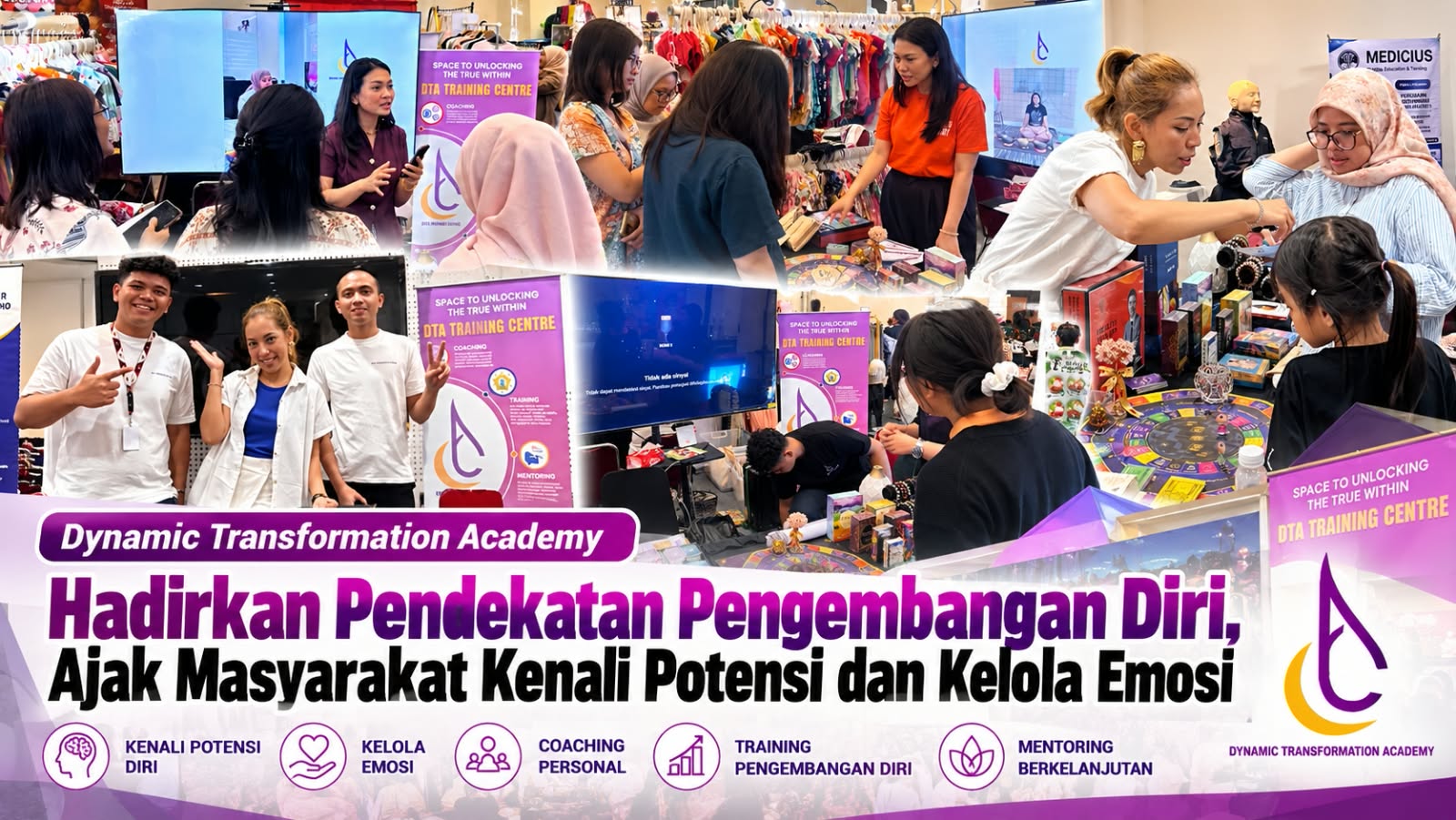 Dynamic Transformation Academy Hadirkan Pendekatan Pengembangan Diri, Ajak Masyarakat Kenali Potensi dan Kelola Emosi